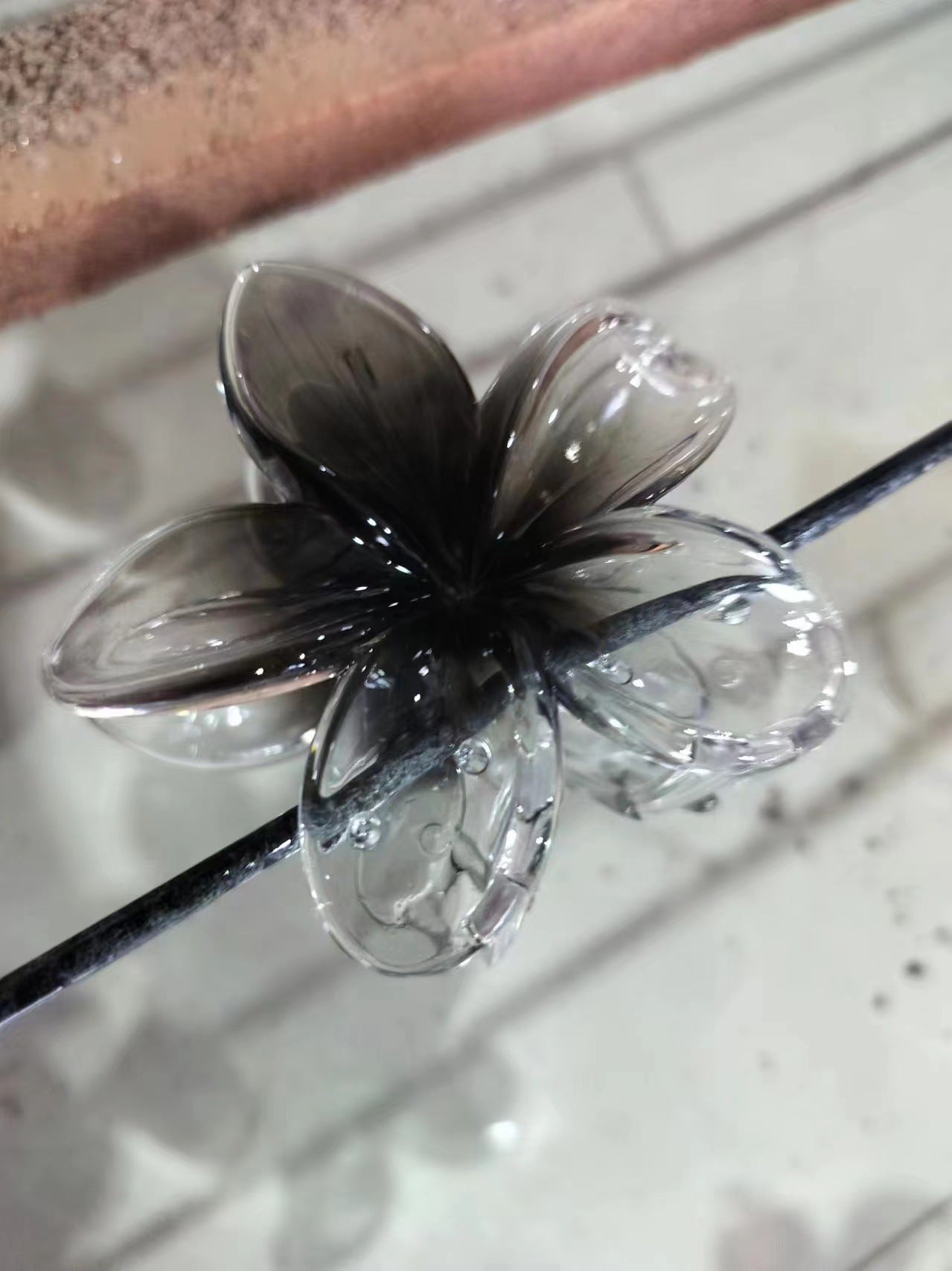 Wholesale Color Egg Flower Hairpin Flower Grab Clip Back Head Shark Clip